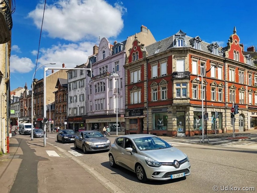 Город Мец Франция