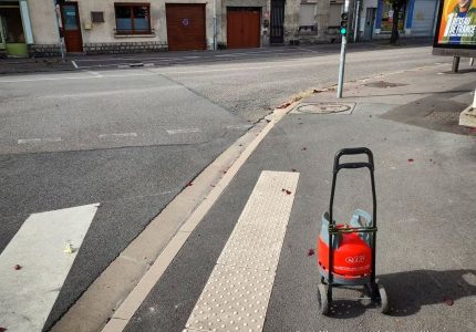Je me suis initié au transport des bouteilles de gaz