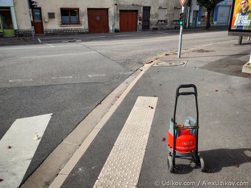 Je me suis initié au transport des bouteilles de gaz